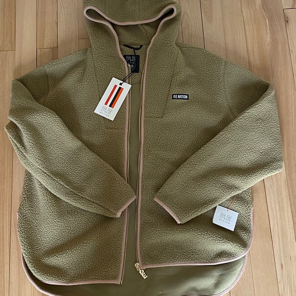SOLD- PE NATION - fleece women’s jacket - NWT